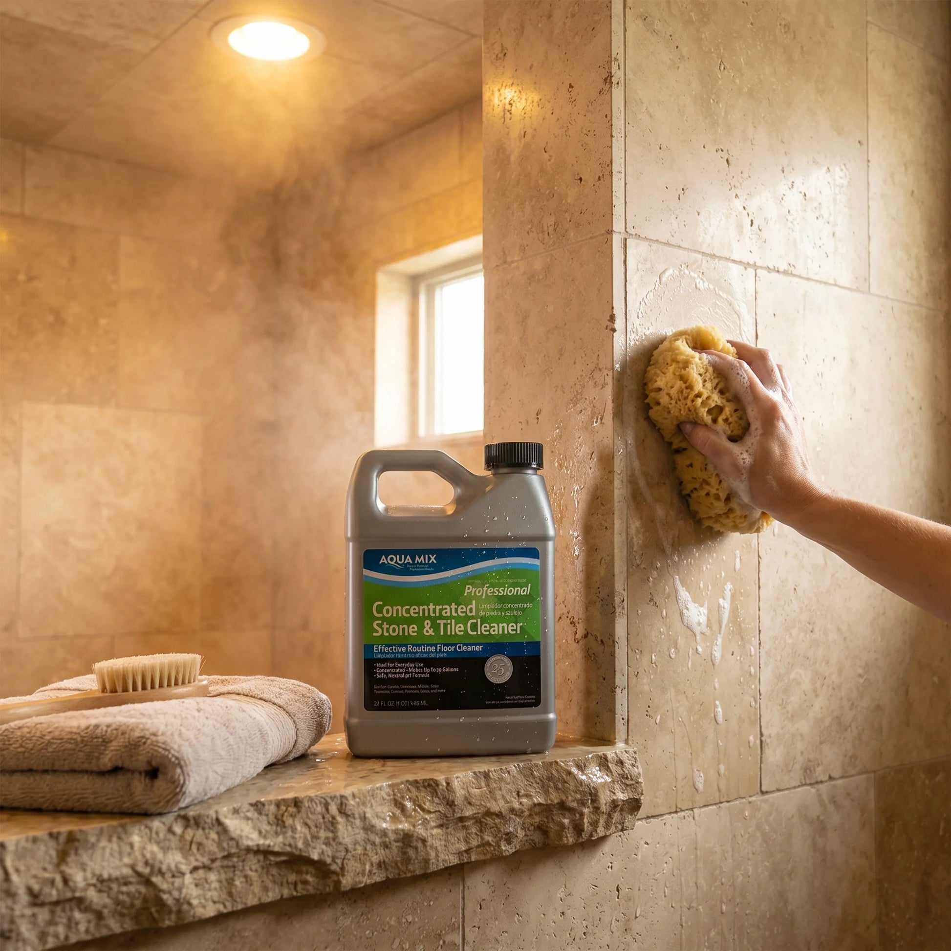 Aqua Mix® Concentrated Stone & Tile Cleaner — 32 oz (Makes up to 32 Gallons) — image 3
