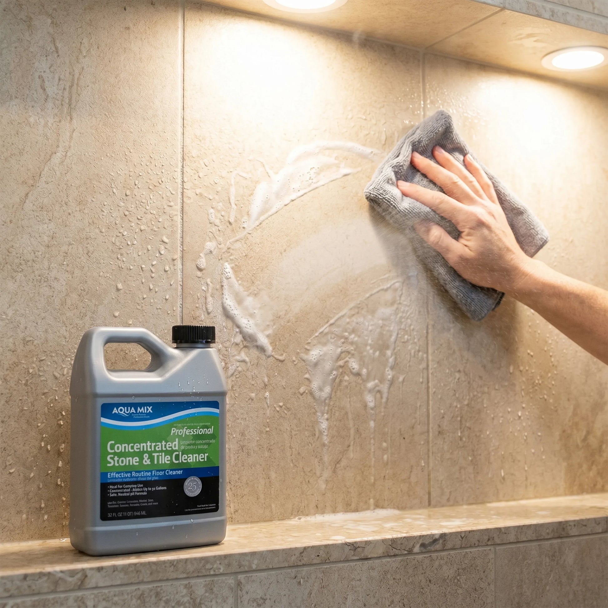 Aqua Mix® Concentrated Stone & Tile Cleaner — 32 oz (Makes up to 32 Gallons) — image 9