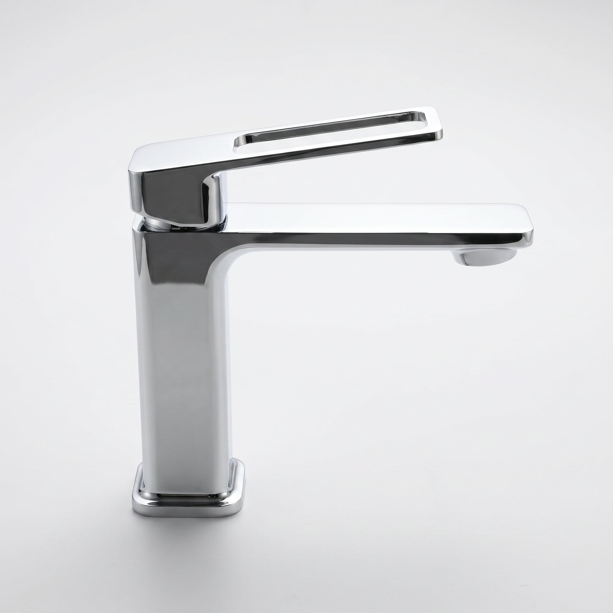 Robinet de Lavabo de Salle de Bains à 1 Poignée Athena en Chromé