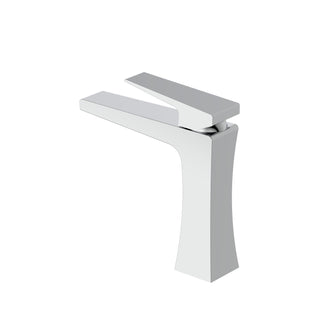 Robinet de Lavabo de Salle de Bains à 1 Poignée Bari en Chromé