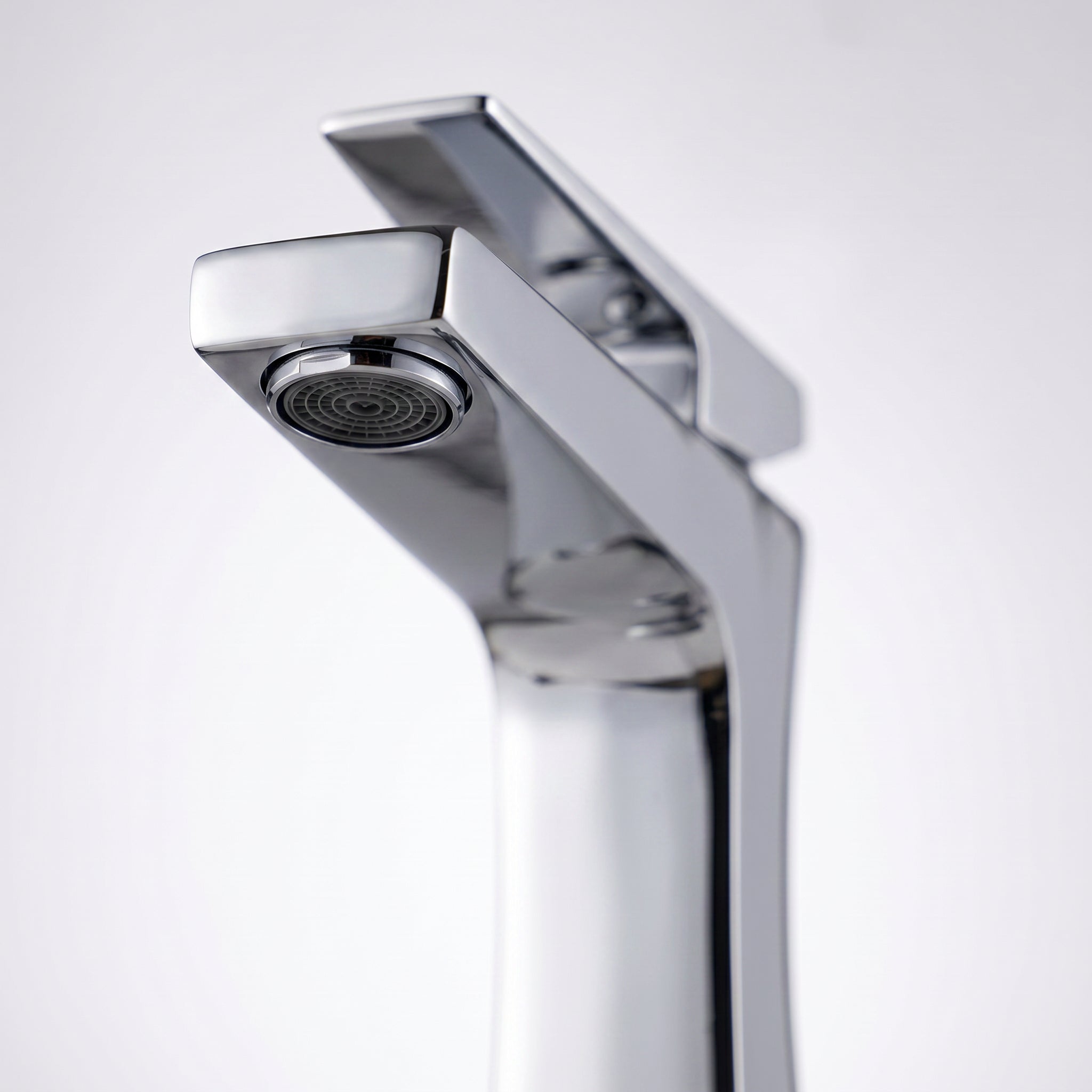 Bari Single Handle Bathroom Sink Faucet in Chrome