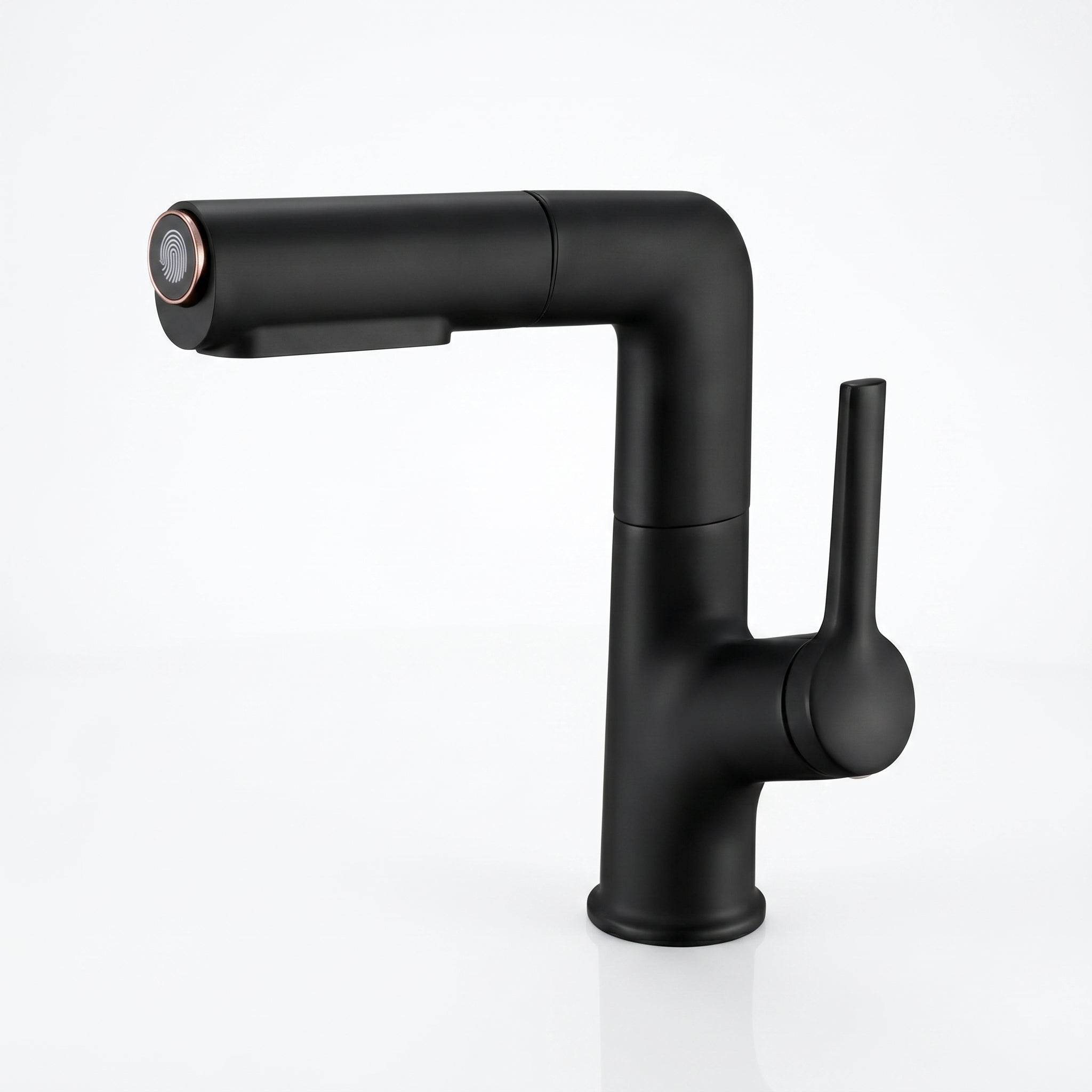 Fontaine Single Handle Bathroom Sink Faucet in Black