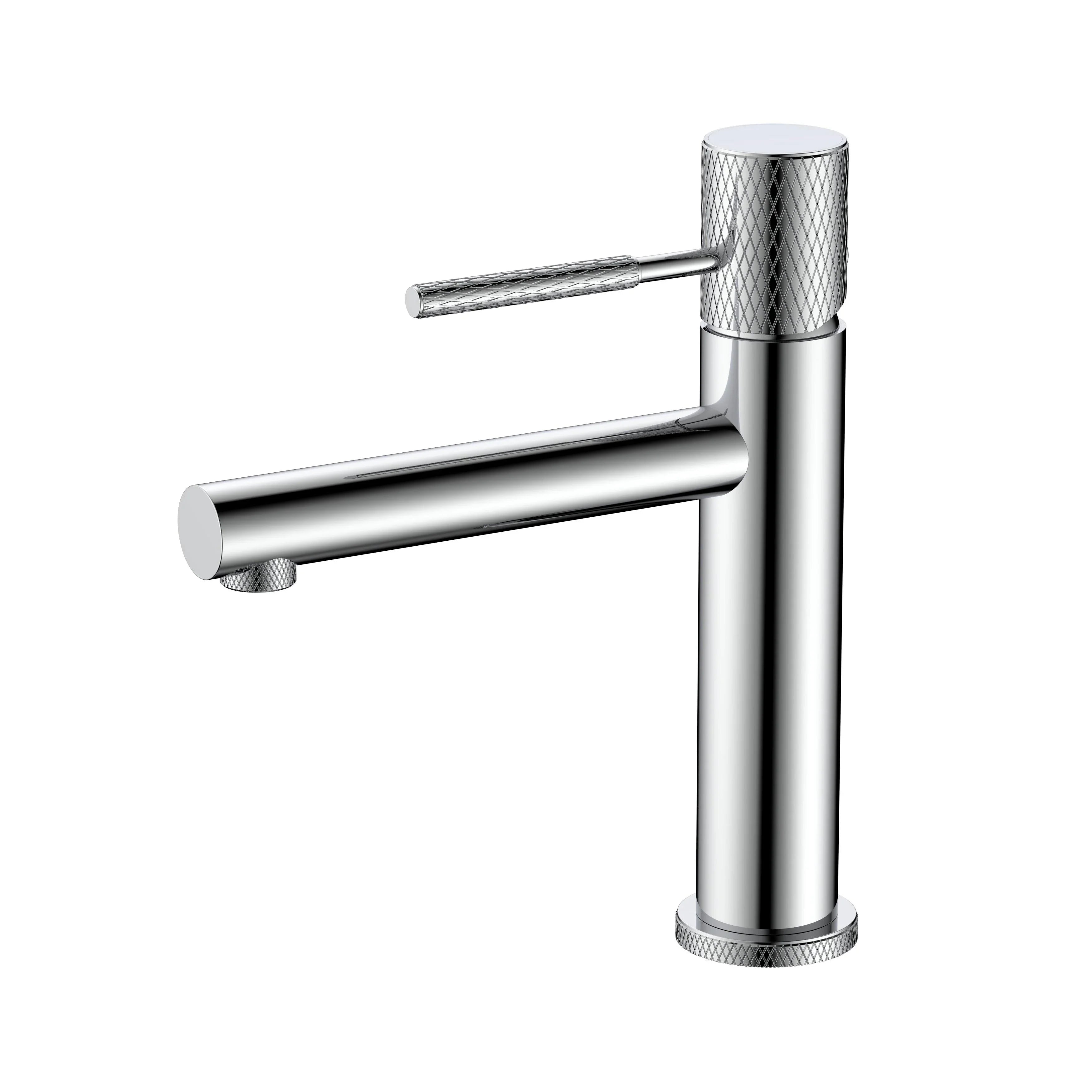 Robinet de Lavabo de Salle de Bains à 1 Poignée Marquis en Chromé