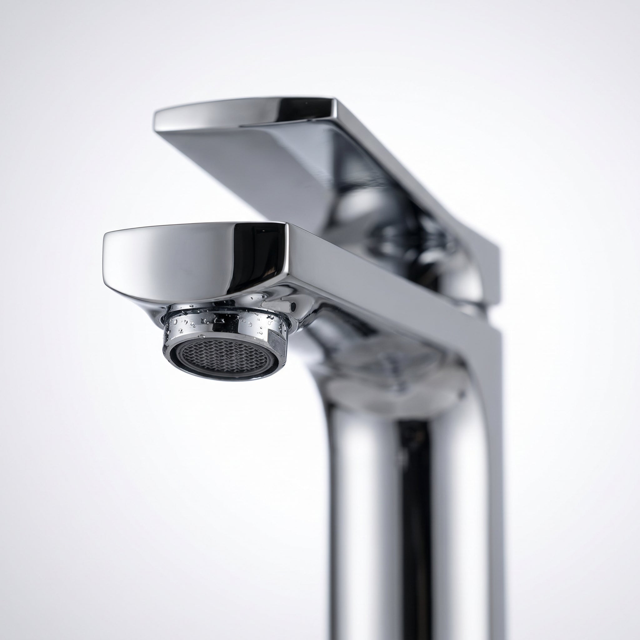 Robinet de Lavabo de Salle de Bains à 1 Poignée Idaho en Chromé