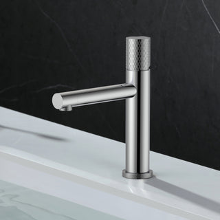 Sorento Single Handle Bathroom Sink Faucet in Chrome