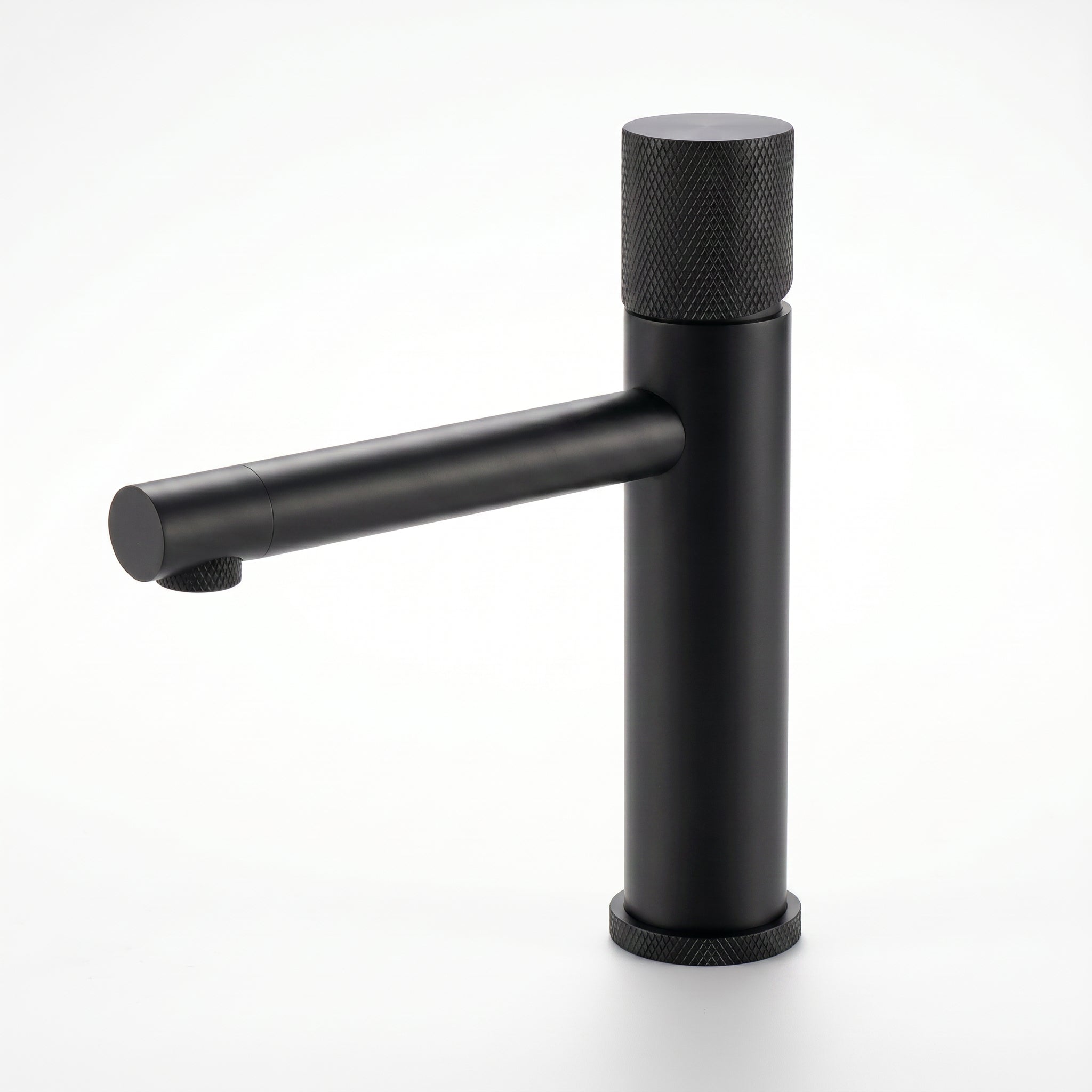 Robinet de Lavabo de Salle de Bains à 1 Poignée Sorento en Noir Mat