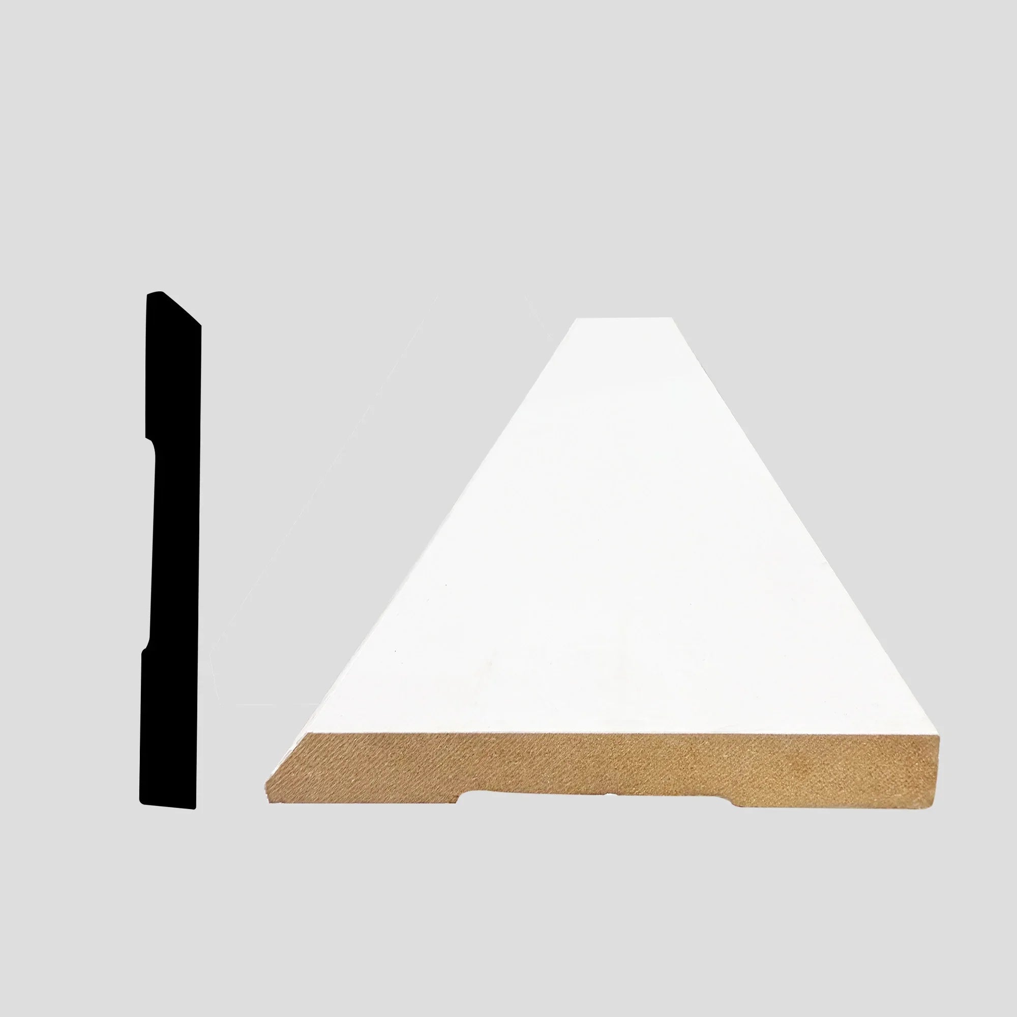 MDF Baseboard Moulding (1/2" x 4-3/4" x 8')