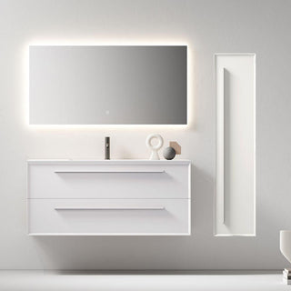 Bathroom Linen Cabinet - Matte White