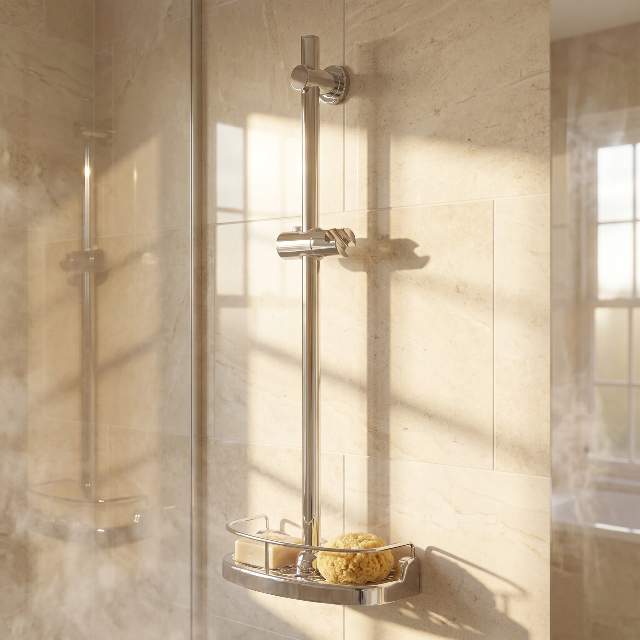 Shower Slide Bar - Chrome