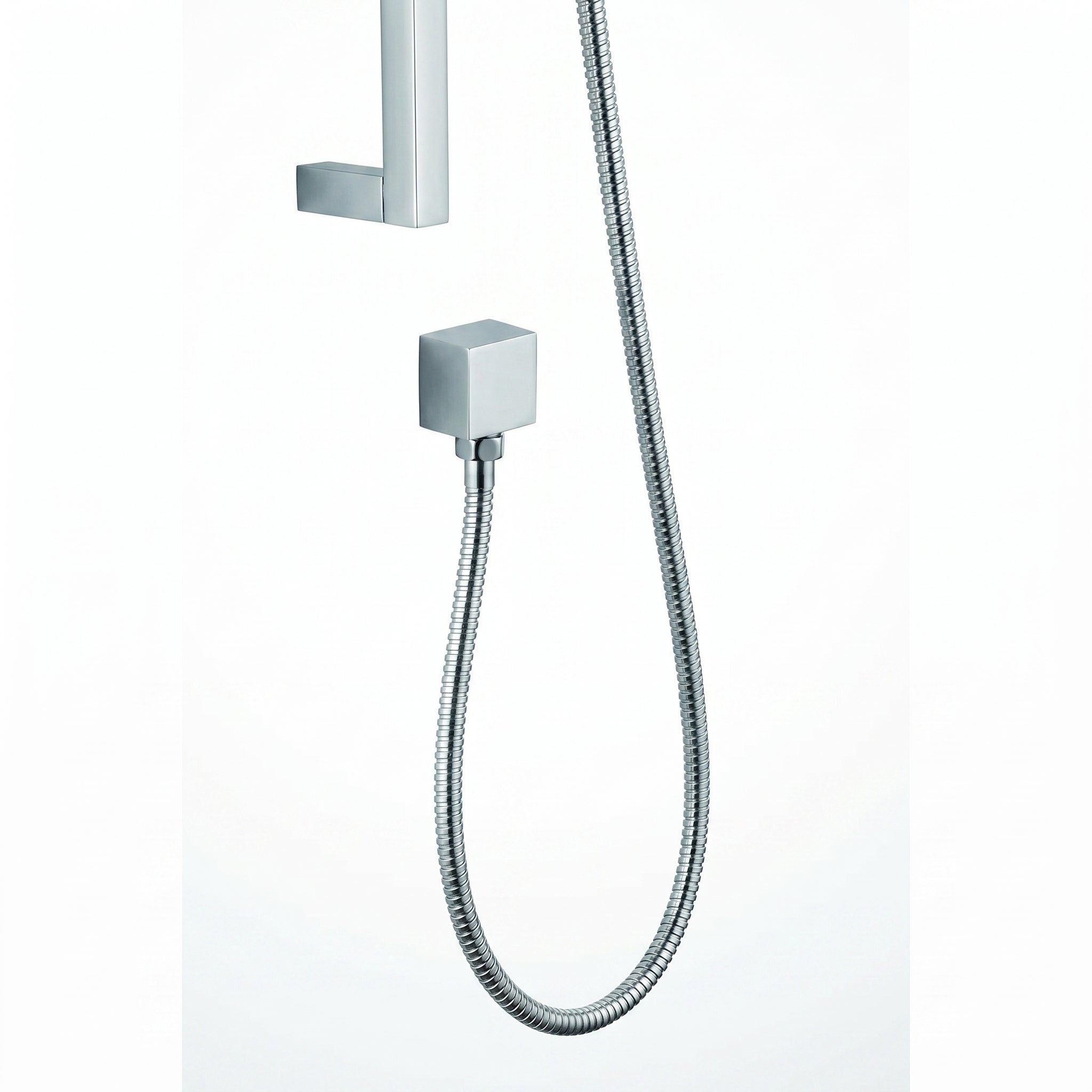 Camellia Sliding Rail Handheld Shower Set - Polished Chrome