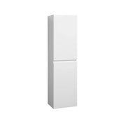 Bathroom Wall Hung Linen Cabinet - White High Gloss Capri