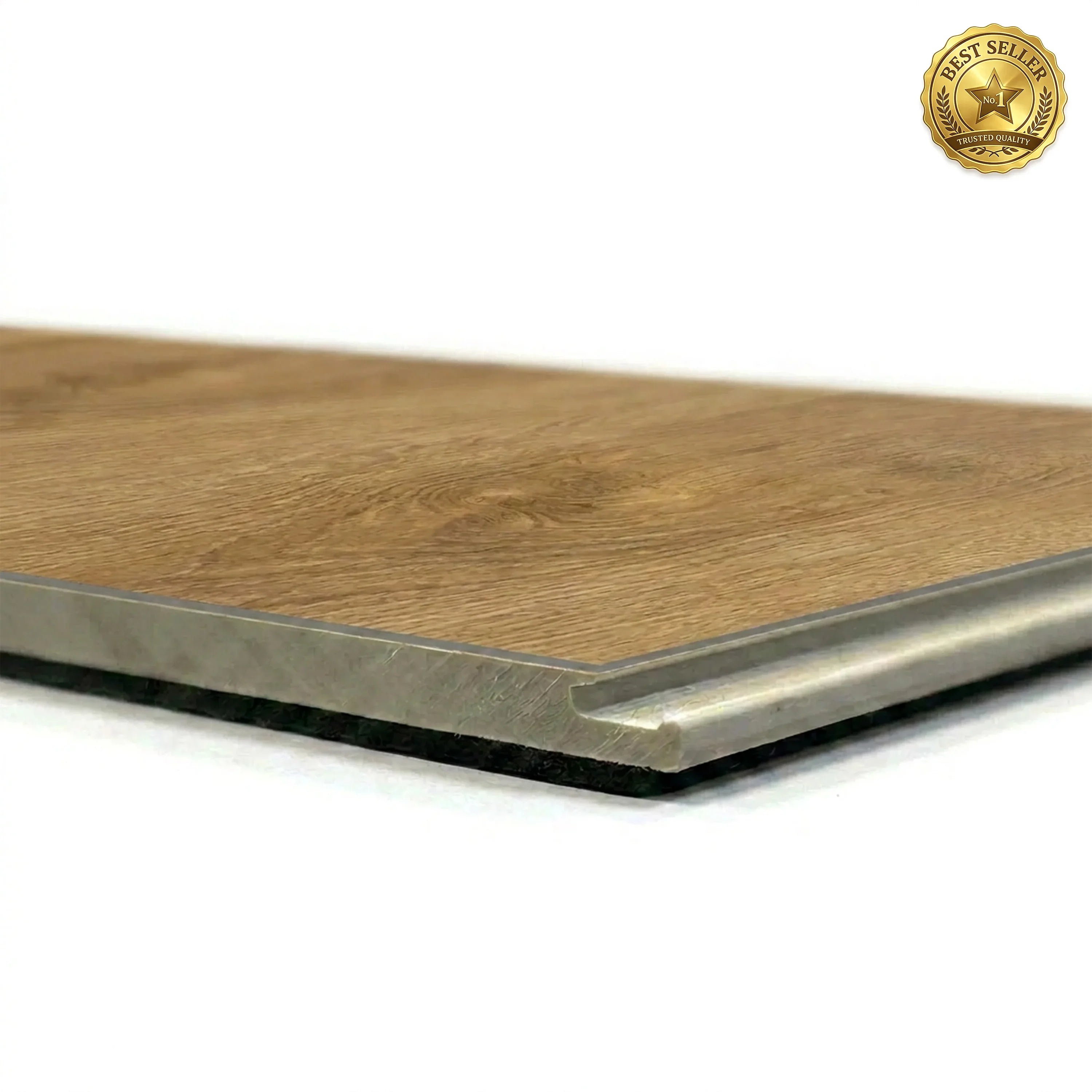 Plancher Vinyle SPC Golden Coast 6,5mm avec Sous-Couche Intégrée