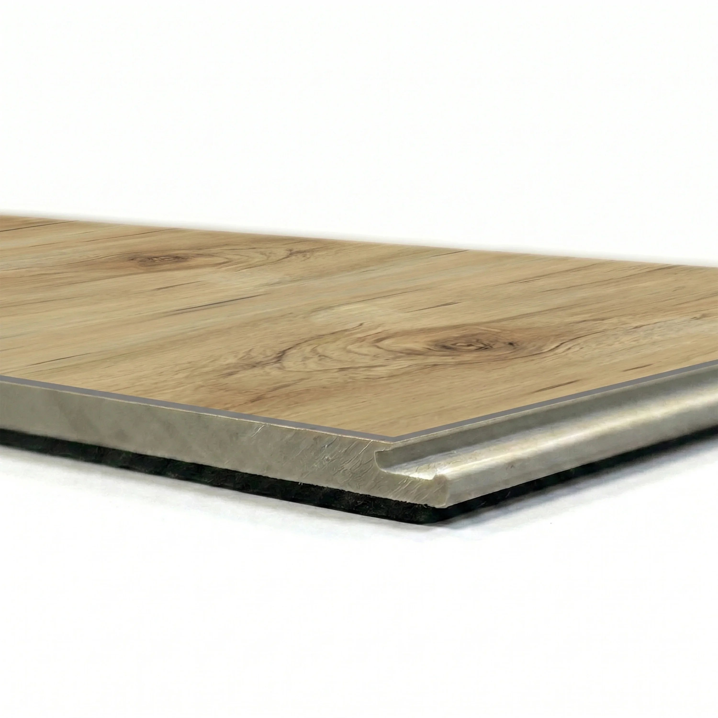 Plancher Vinyle SPC à Clipser en Pin Naturel de 5,55mm avec sous-couche | 7 in x 54 in