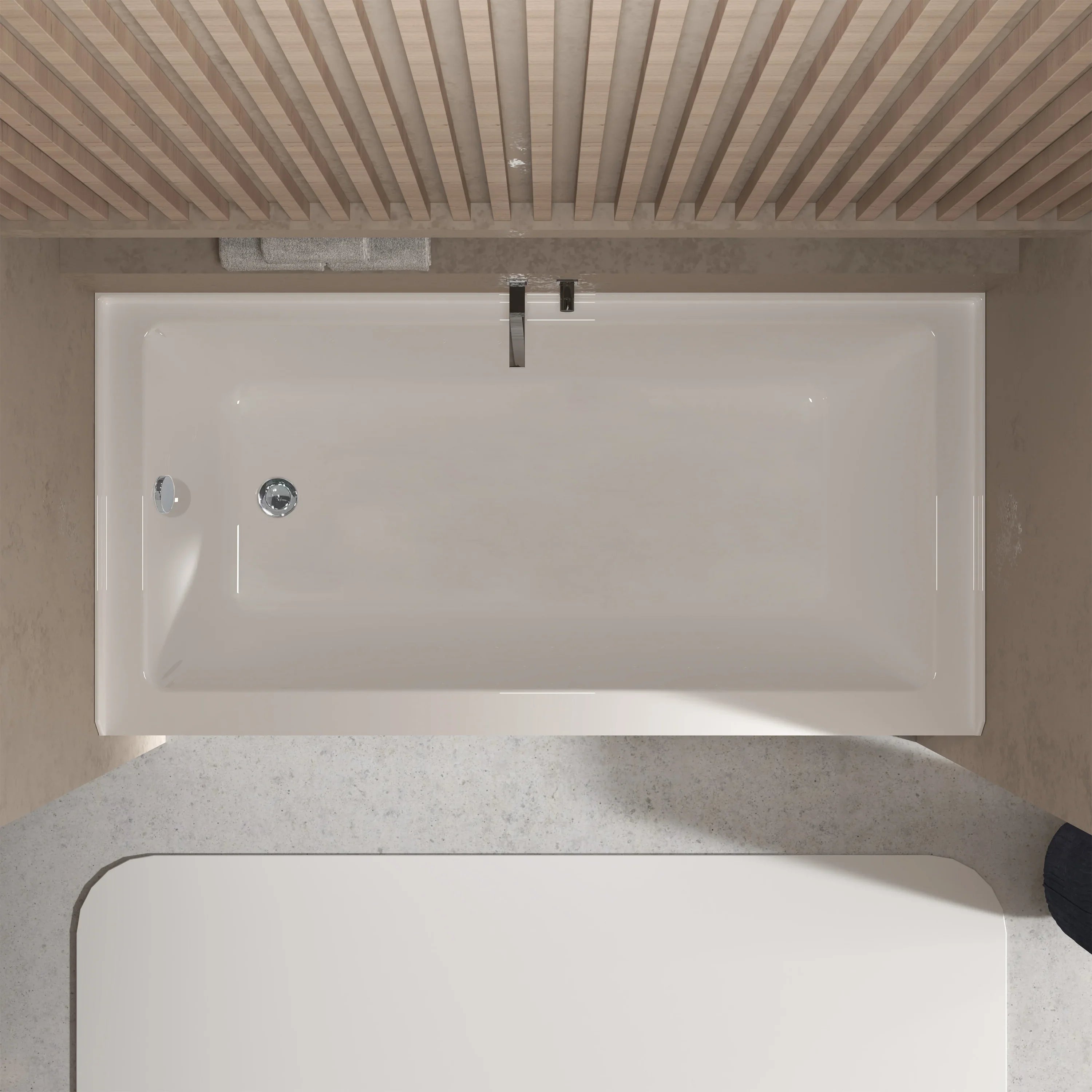 Drain and Overflow Kit for Alcove Bathtub