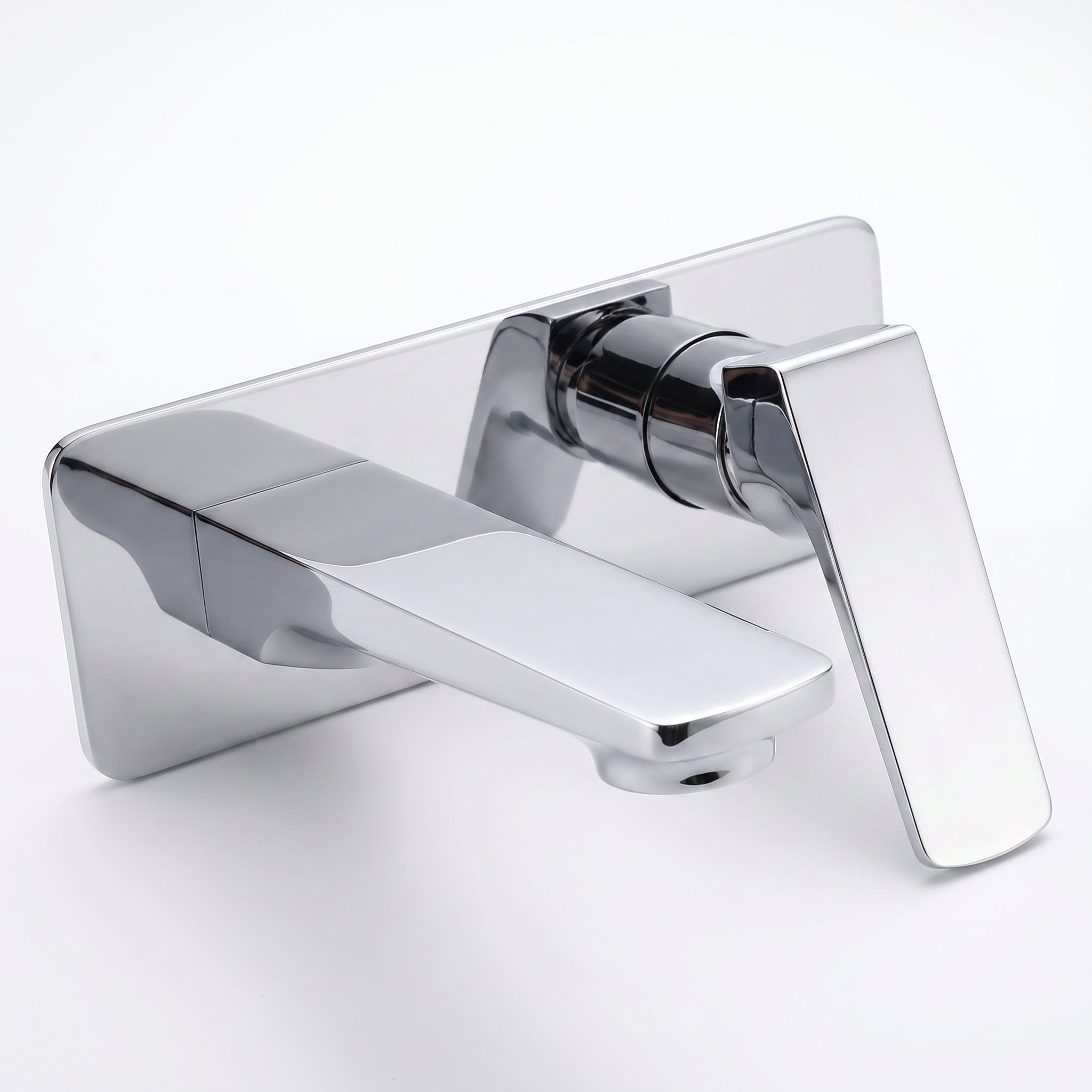 Robinet de Lavabo de Salle de Bains à 1 Poignée Chrono en Chromé