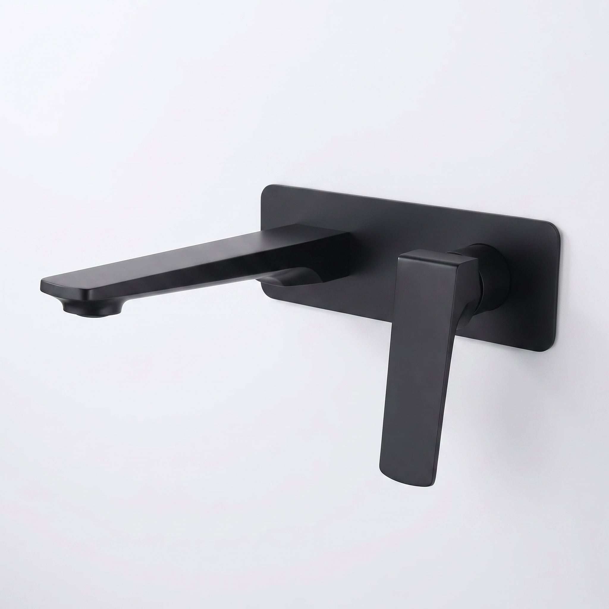 Chrono Single Handle Bathroom Sink Faucet in Matte Black