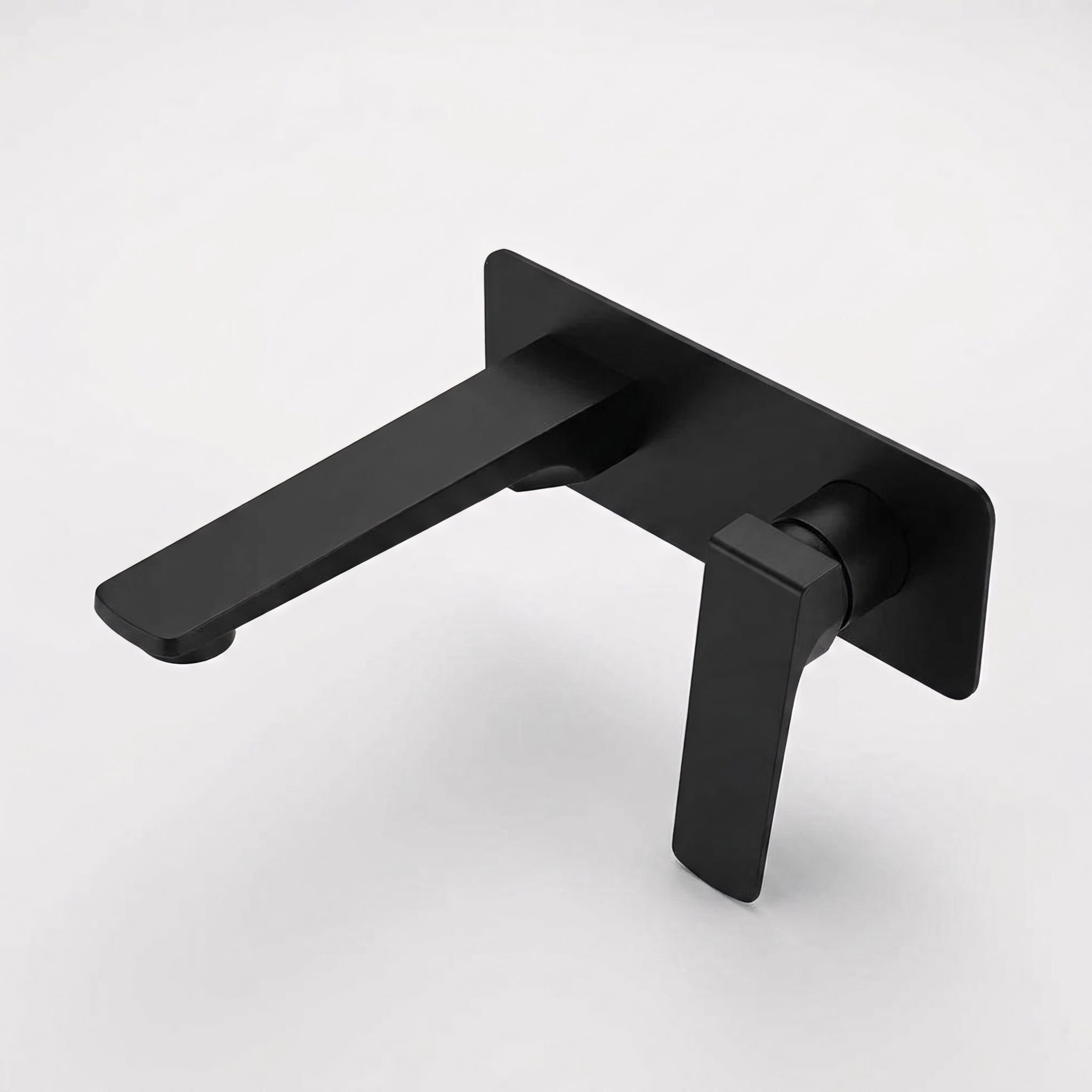 Chrono Single Handle Bathroom Sink Faucet in Matte Black