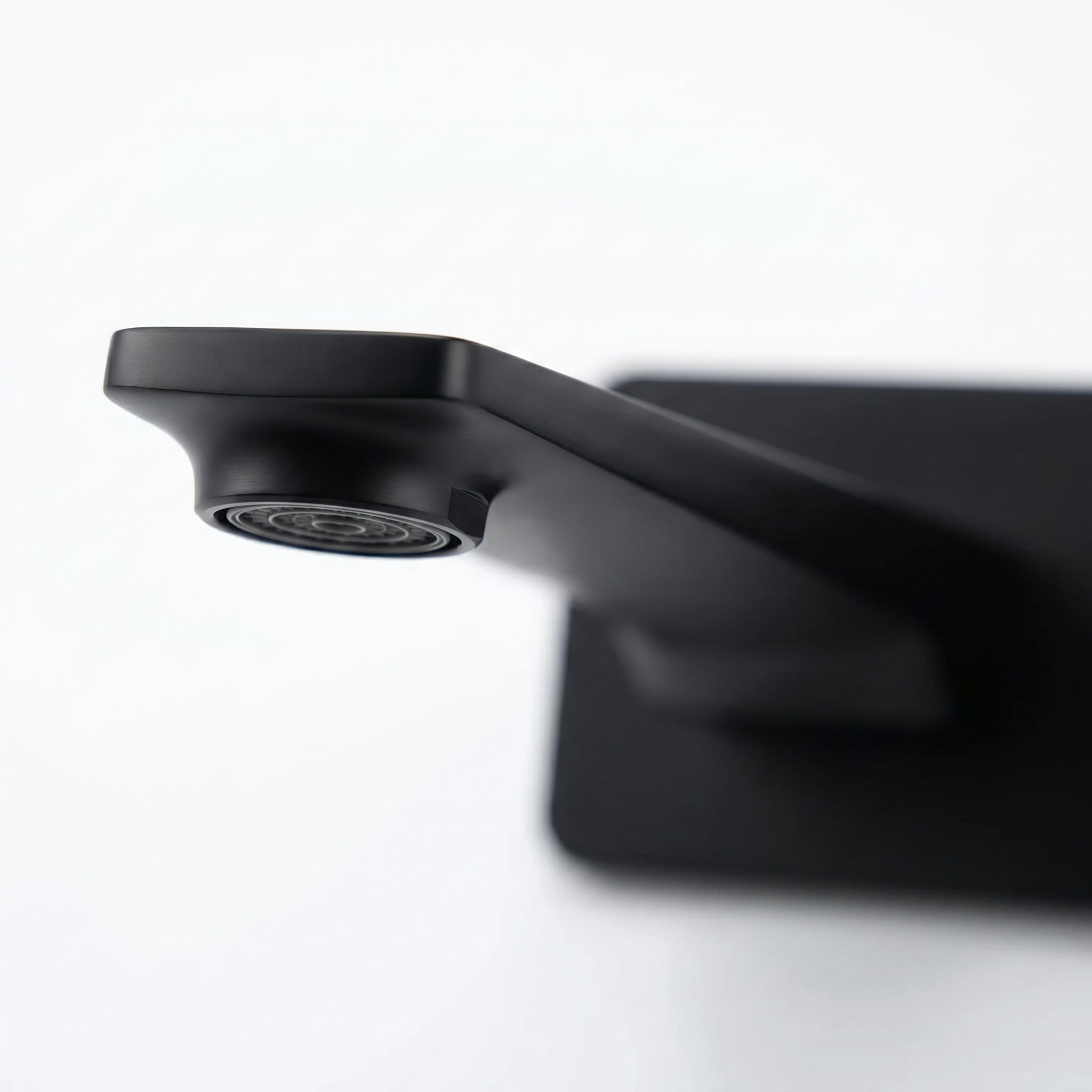 Chrono Single Handle Bathroom Sink Faucet in Matte Black