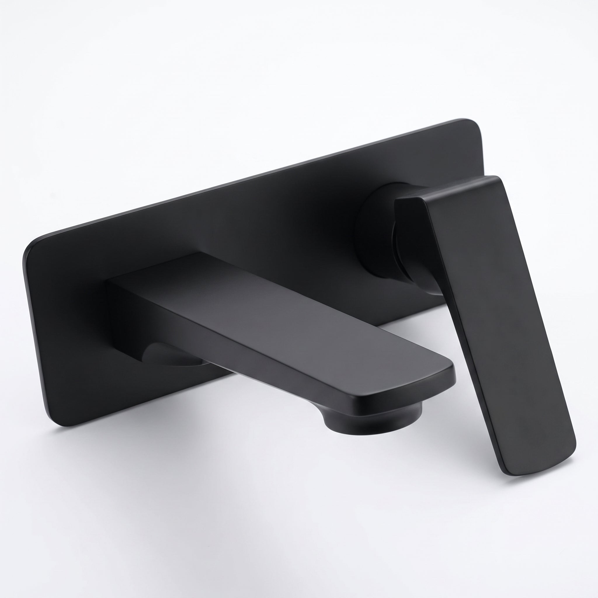 Chrono Single Handle Bathroom Sink Faucet in Matte Black