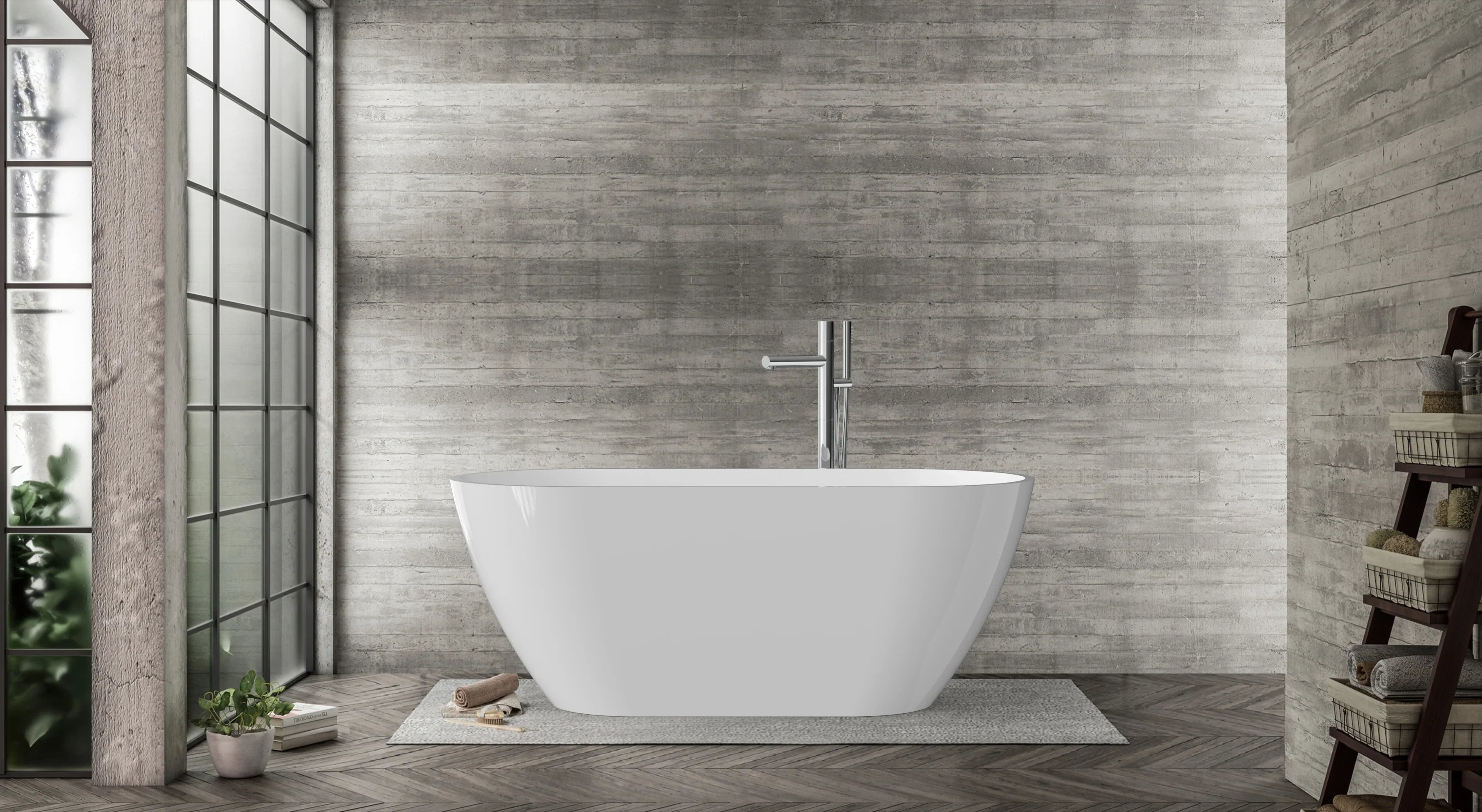 Baignoire Flora 67po - Acrylique