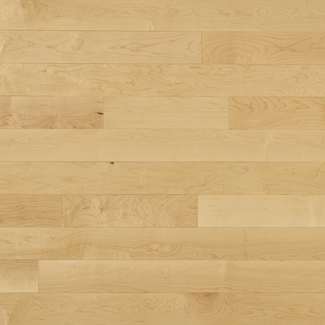 Plancher Érable Massif Naturel – 3-1/4" x 3/4" | Tongue & Groove
