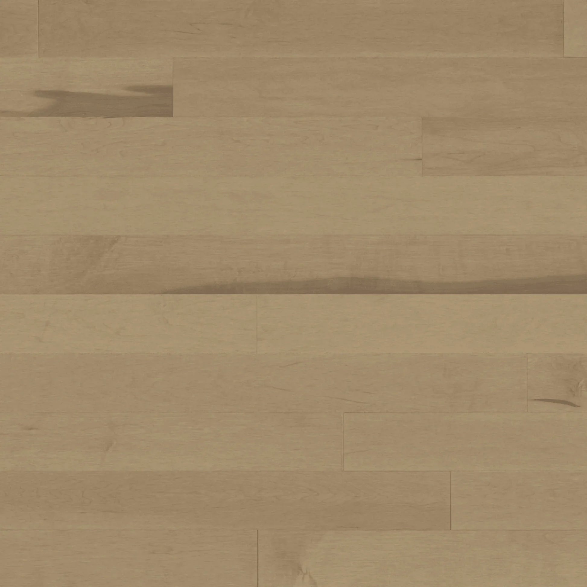 Hard Maple Solid Hardwood Flooring - Barili - 3 1/4" Nuance Ultra-Matte 10% Smooth - Golden Elite Deco