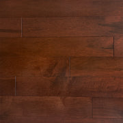 Parquet en bois massif de qualité bistro en érable de Bordeaux - 3 1/4 po