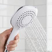 Hand Shower White and Chrome - Square