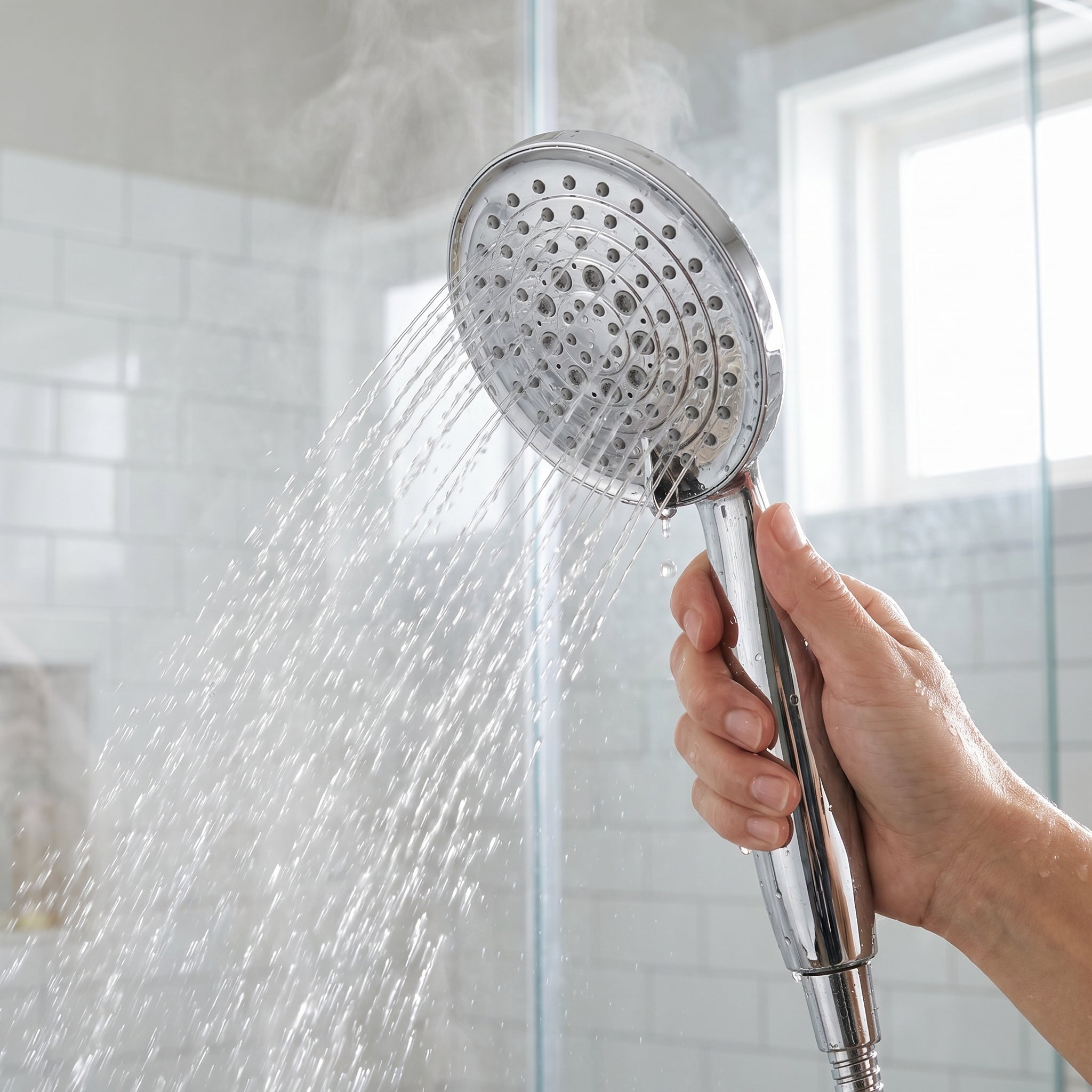 Hand Shower Chrome - Round