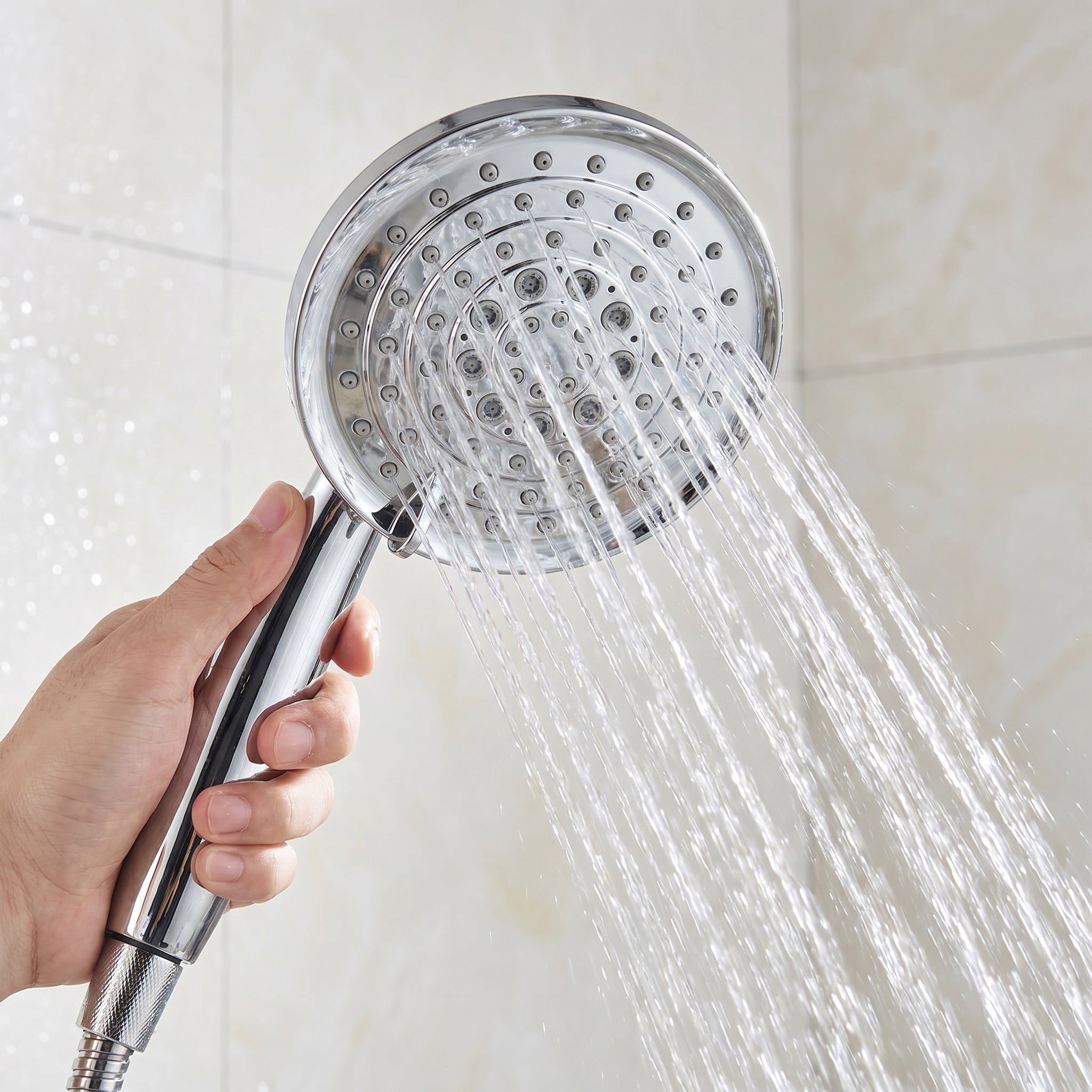 Hand Shower Chrome - Round