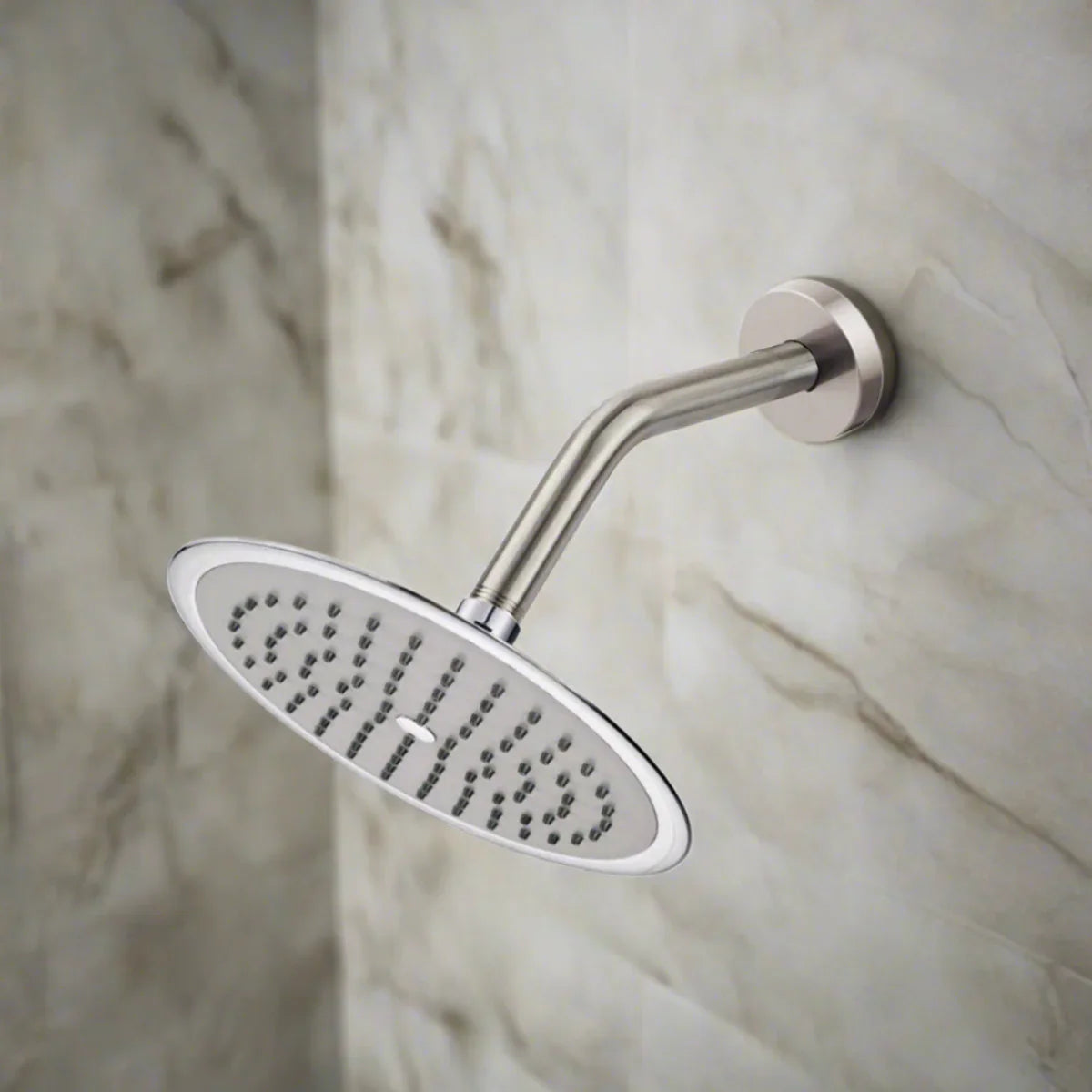 Showerhead Brushed Nickel - Round