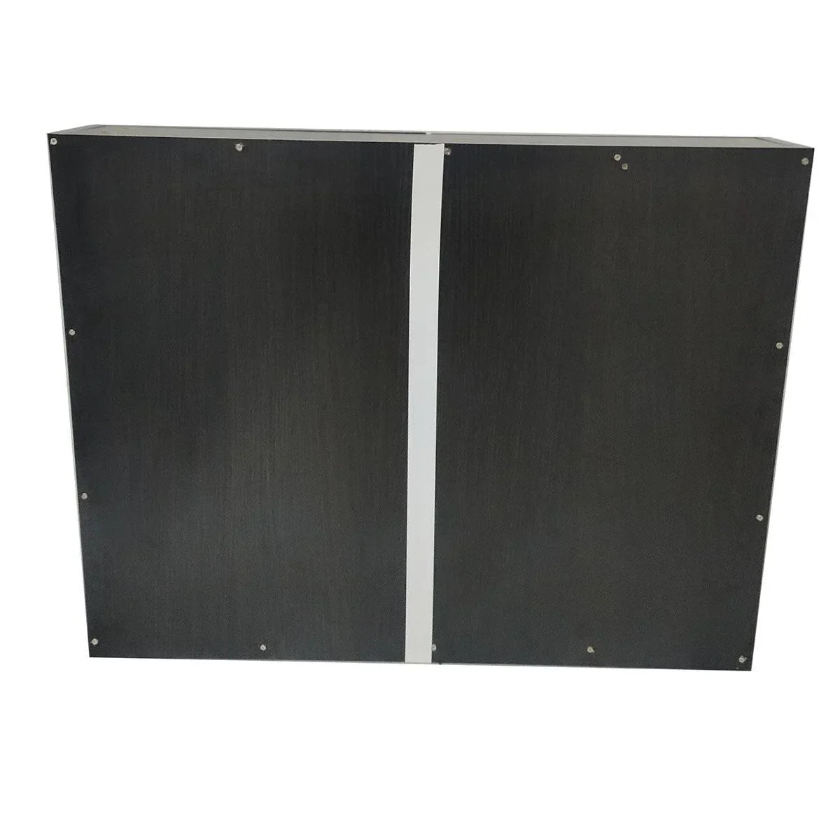 30" Medicine Cabinet - Dark Brown - Golden Elite Deco