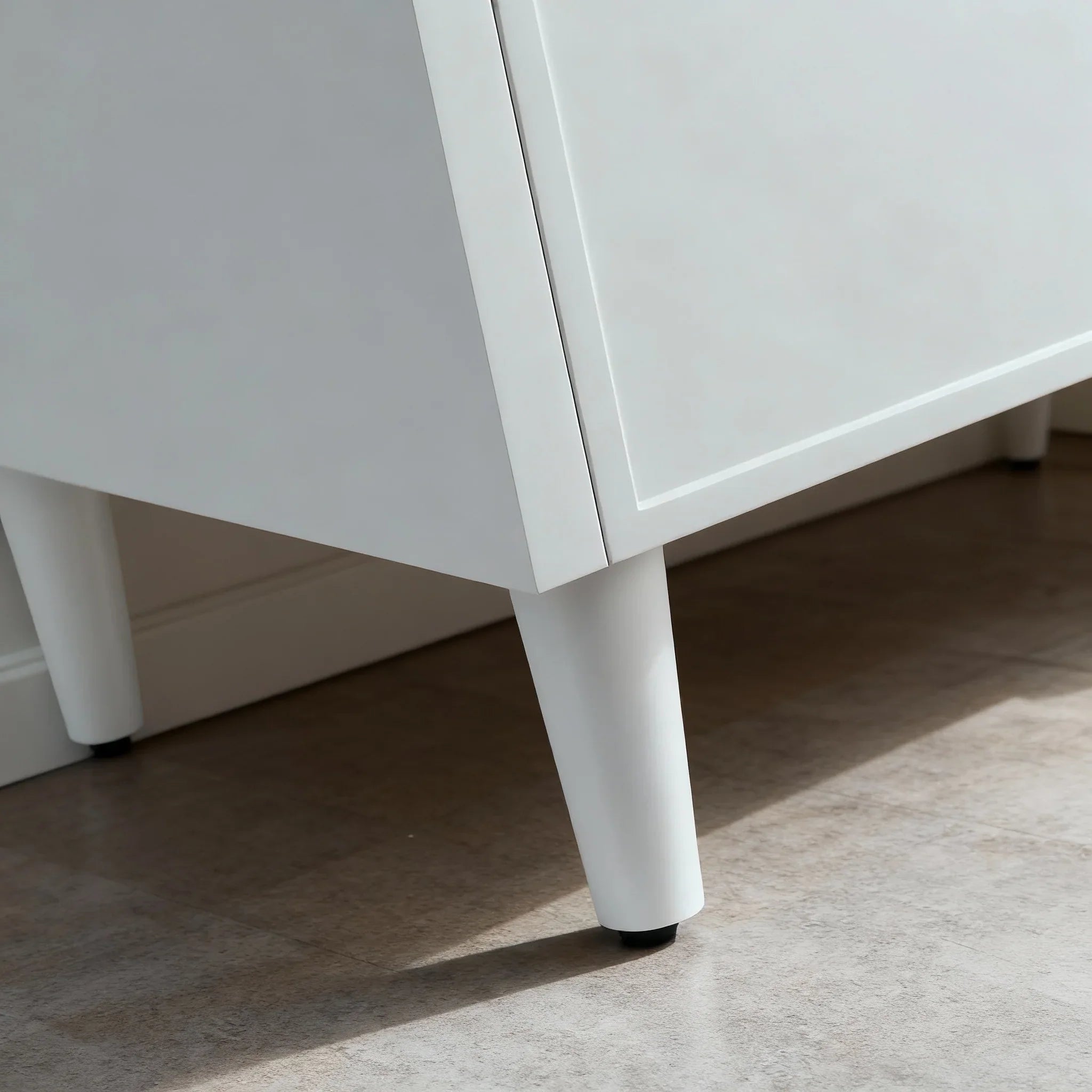 Meuble-Lavabo Autoportant 42po Gris Hampton avec Comptoir de Marbre Ingénierie Calcutta