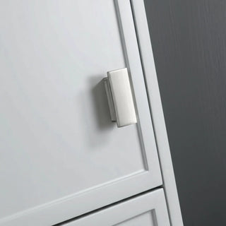 Armoire à linge autoportante pour salle de bain - Gris Hampton