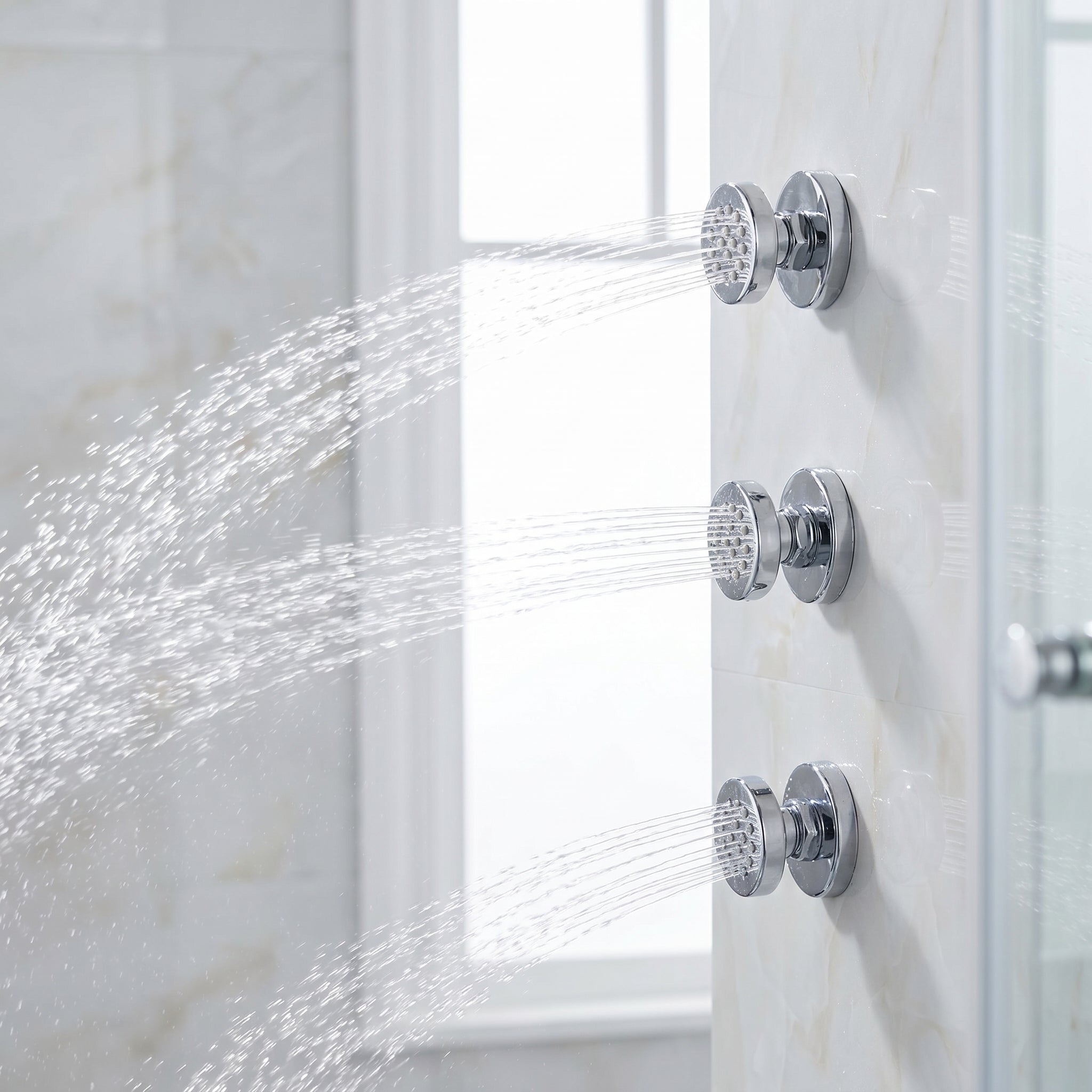 Shower Jets Chrome - Round