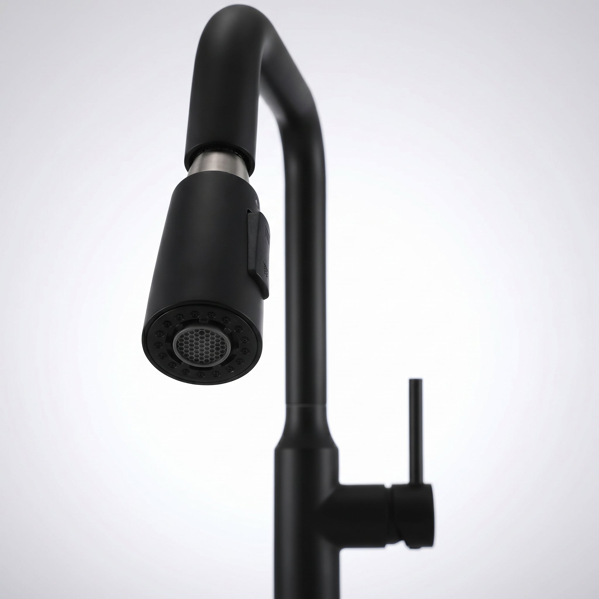 Two Function Pull Out Kitchen Faucet - Matte Black
