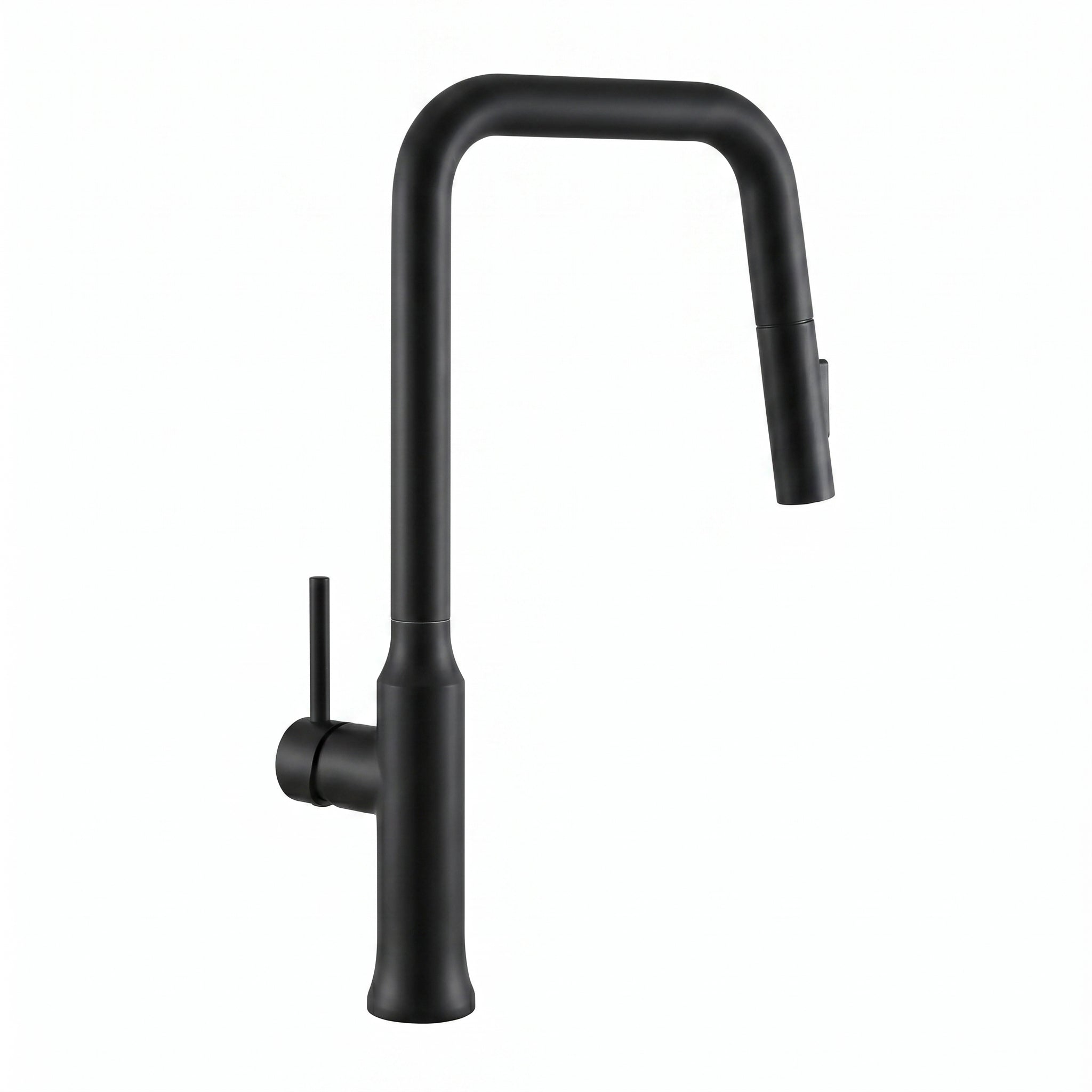 Two Function Pull Out Kitchen Faucet - Matte Black