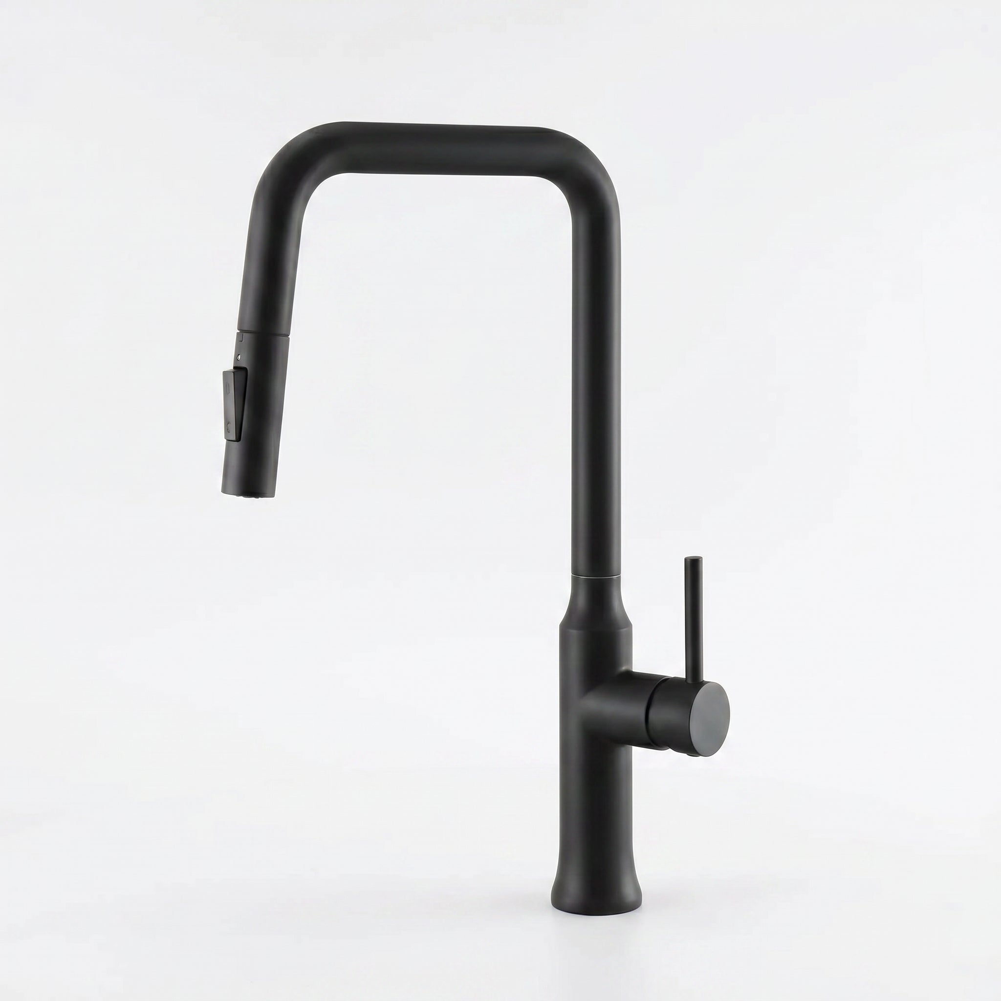 Two Function Pull Out Kitchen Faucet - Matte Black