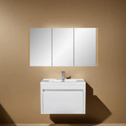 48" Medicine Cabinet - Rough Oak