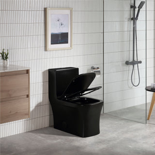 One Piece Toilet - Barcelona - Black