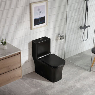 One Piece Toilet - Barcelona - Black