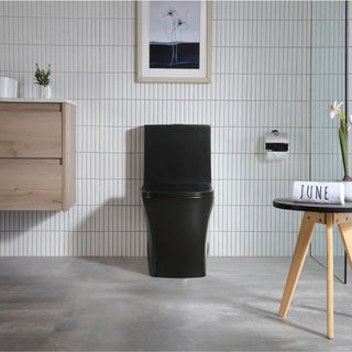 One Piece Toilet - Barcelona - Black