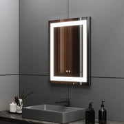 24" LED Mirror : Aura Collection - Golden Elite Deco