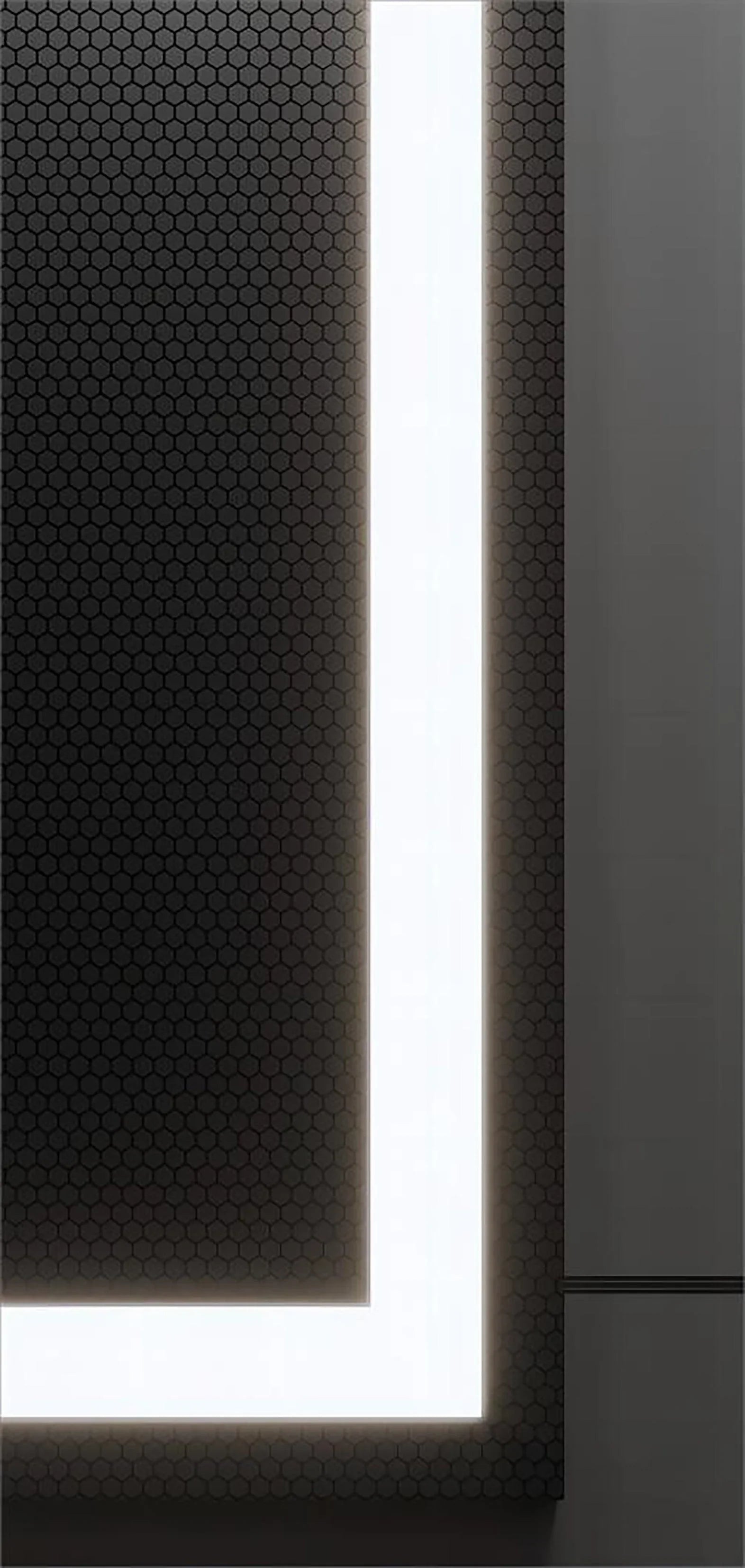 24" LED Mirror : Aura Collection - Golden Elite Deco