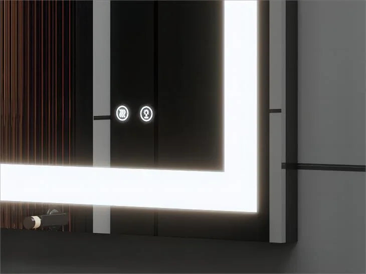 36" LED Mirror : Aura Collection - Golden Elite Deco