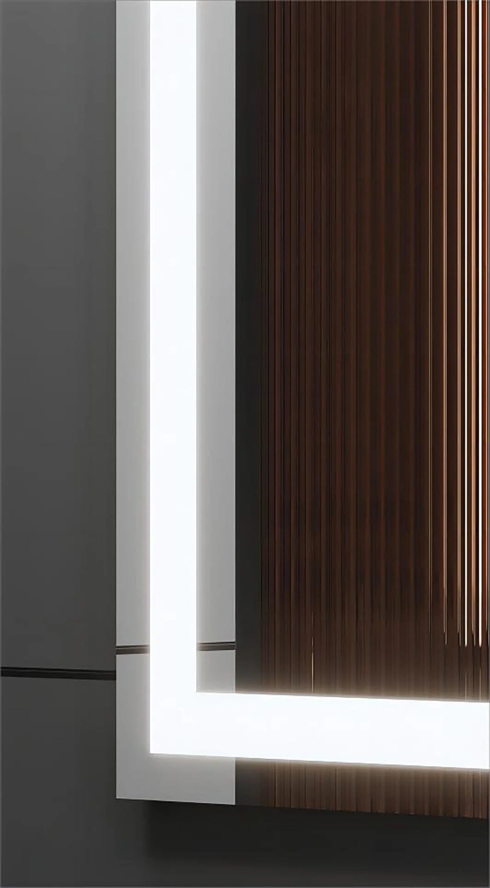 36" LED Mirror : Aura Collection - Golden Elite Deco