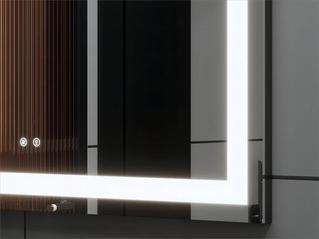 48" LED Mirror : Aura Collection - Golden Elite Deco
