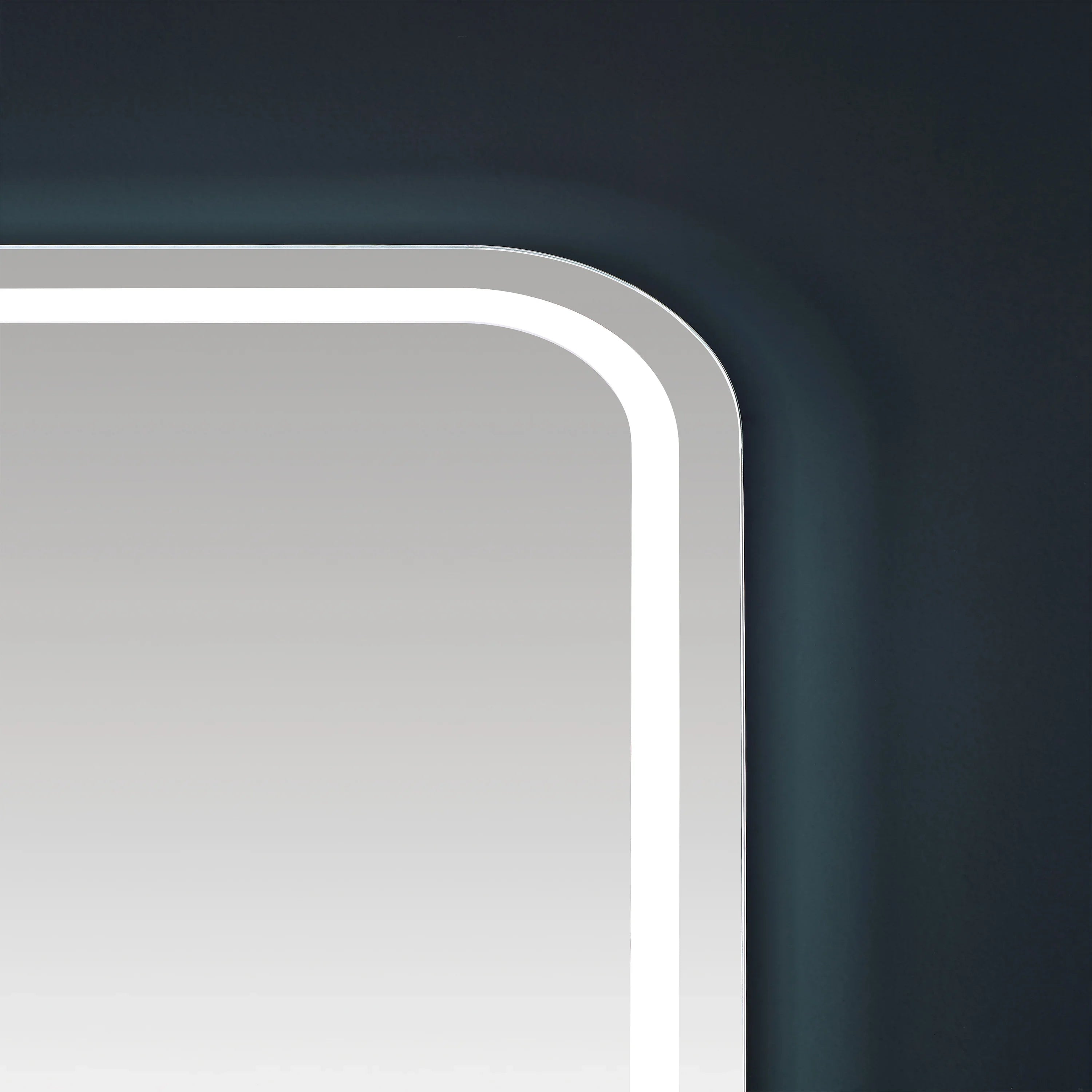 18" x 59" LED Mirror with Anti-Fog, Time & Temperature Display