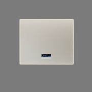36" x 30" Smart LED Backlit Bathroom Mirror with Touch Screen Display & Bluetooth Speakers