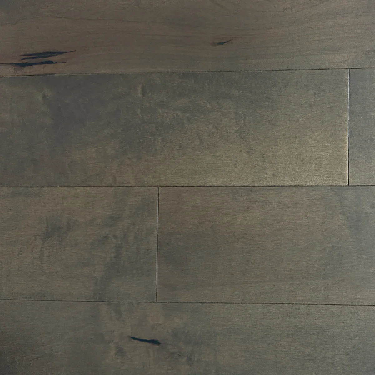 Hard Maple Engineered Hardwood Flooring - Weathered Grey - 6" x 3/4"